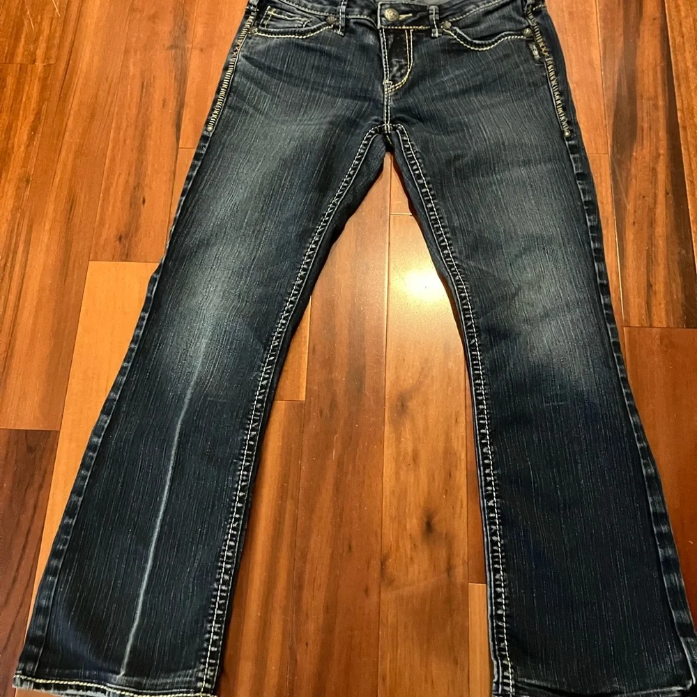 Women’s Aiko bootcut Silver Jeans size 28/26. - Picture 1 of 2